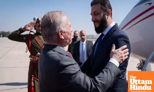 Jordans king affirms support for rebuilding Syria, condemns Israeli attacks