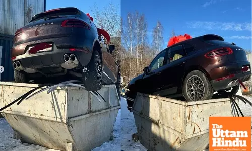 A Porsche in the Trash? The Mysterious Story Behind the Viral Car Dump