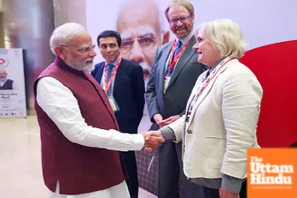 Prime Minister Narendra Modi meets Dr. Ann Liebert