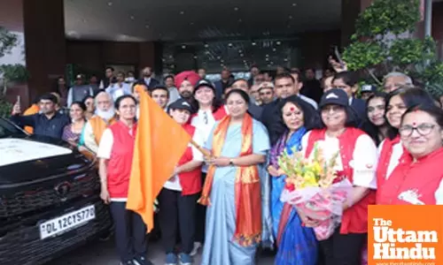 Delhi CM Rekha Gupta flags off Mothers on Wheels road trip