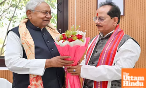 Bihar Chief Minister Nitish Kumar receives wishes on his birthday