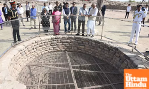 President Droupadi Murmu visits Dholavira