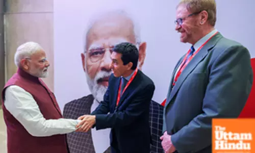 Prime Minister Narendra Modi meets Former President of Sri Lanka Ranil Wickremesinghe