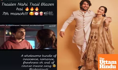 Sara Ali Khan cheers for brother Ibrahim as Nadaaniyan’ trailer reaches audience