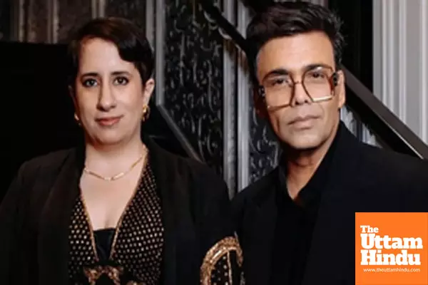 Karan Johar calls Manish Malhotra, the ‘Man of the moment’ as latter creates a stunning Oscar outfit for Guneet Monga Kapoor