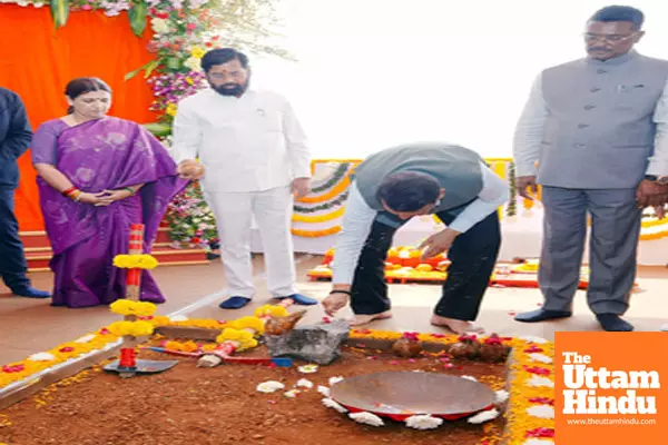 Maharashtra CM and Deputy CM inaugurate Pariwahan Bhavan Maharashtra CM and Deputy CM inaugurate Pariwahan Bhavan