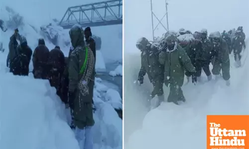 Avalanche in Chamoli: 55 Workers Trapped, 4 Dead, Search for Missing Continues