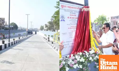 Surats new railway underpass brings relief to thousands of motorists