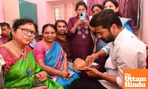Telangana Chief Minister Revanth Reddy visits the house where he stayed during his school days