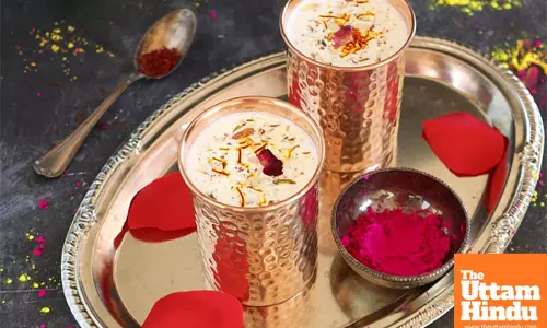Holi festival is incomplete without thandai, note Shilpa Shettys tasty recipe