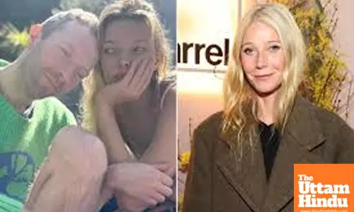 Gwyneth Paltrow wishes Ex Chris Martin on birthday with pictures of him with daughter Apple and son Moses