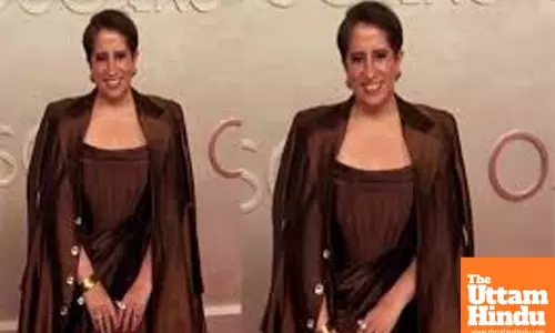 Manish Malhotra hails Guneet Monga’s bold fashion choice in modern saree at Oscars 2025