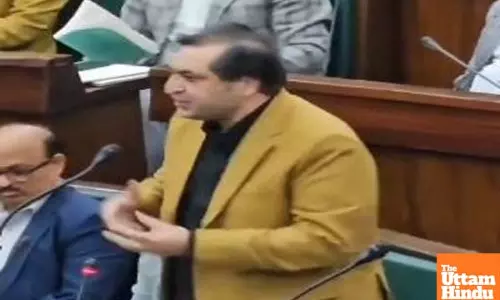 Sajad Lone walks out of J&K Assembly after amendment motion on Article 370 disallowed