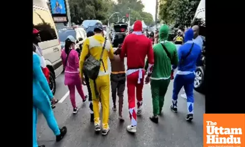 Brazilian Police Wear Power Ranger Costumes to Tackle Pickpockets at São Paulo Carnival