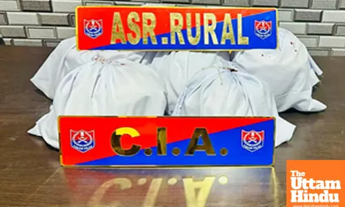 Smuggling operation by US-based man busted in Punjab; 23 kg heroin seized