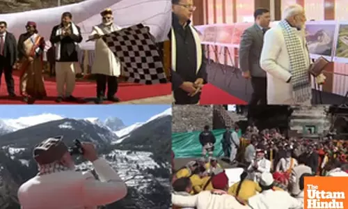 PM Modi visits Uttarakhand winter tourism exhibition in Harsil