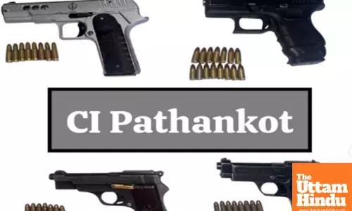 Counter Intelligence Pathankot Busts Illegal Arms Smuggling Module, Two Arrested