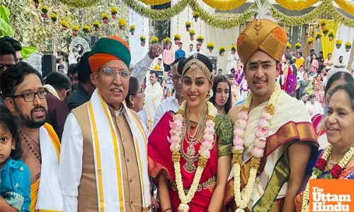 Tejasvi Surya Marries Carnatic Singer Sivasri Skandaprasad in Traditional Ceremony