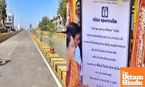 Gujarat: Manjalpur-Khiskoli overbridge inaugurated in Vadodara after five years