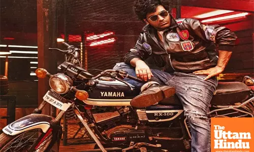 Sharwanand plays a bike racer in director Abhilash Kankara’s film
