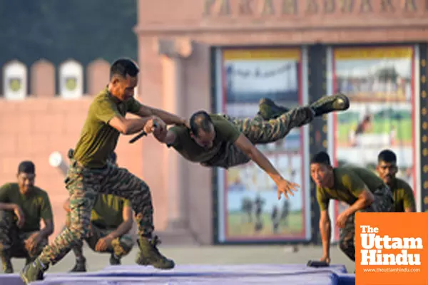 Indian Army Cadets Display Combat Skills Indian Army Cadets Display Combat Skills