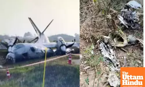 Air Force AN-32 Crashes in Bengal, Hours After Haryana Jet Accident