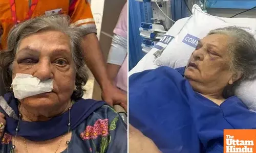 Shocking Negligence! No Wheelchair Provided, Elderly Woman Injured at Delhi Airport