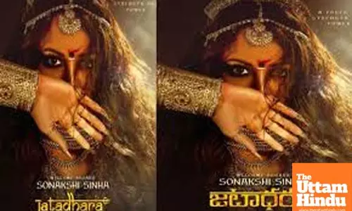 Sonakshi Sinha’s ‘powerful’ look from ‘Jatadhara’ unveiled on Women’s Day