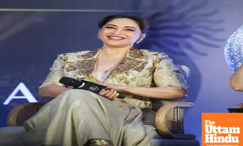 Madhuri Dixit at ‘The Journey of Women in Cinema’ discussion