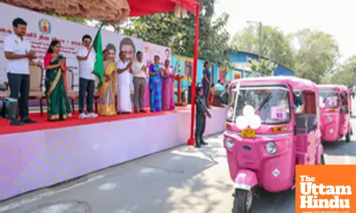 CM M.K. Stalin Distributes Pink & Electric Autos on International Women’s Day