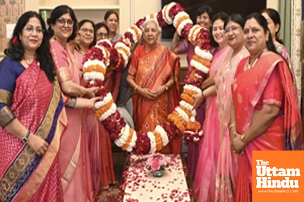 Women’s Day Greetings to Governor Anandiben Patel Women’s Day Greetings to Governor Anandiben Patel