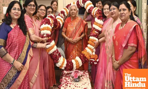 Women’s Day Greetings to Governor Anandiben Patel