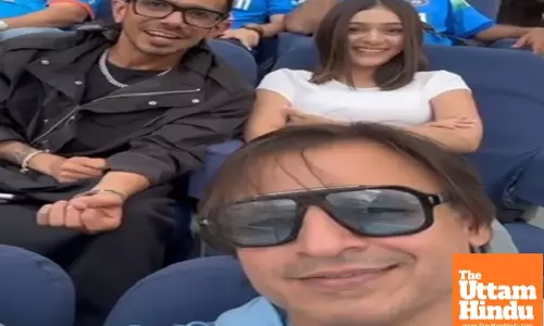 A New Chapter? Yuzvendra Chahal Spotted with a Mystery Woman Amidst Divorce Drama!