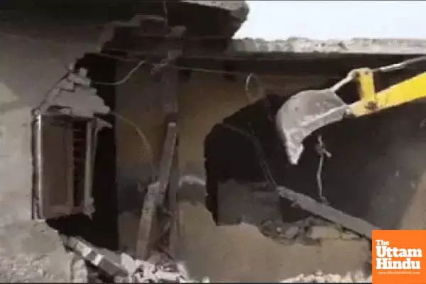 Bulldozer Action Against Drug Mafia: Two Women Traffickers Houses Demolished in Barnala Bulldozer Action Against Drug Mafia: Two Women Traffickers Houses Demolished in Barnala
