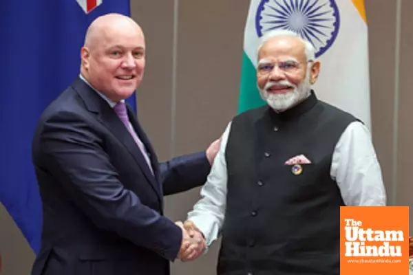 New Zealand PM to begin India visit from March 16 New Zealand PM to begin India visit from March 16