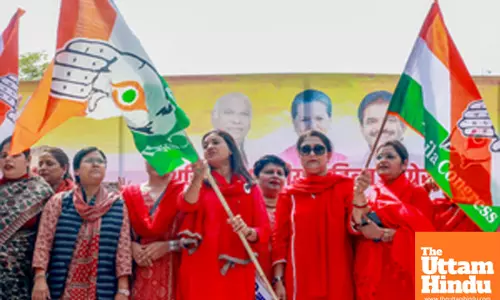 Alka Lamba Leads Women’s Reservation Protest.