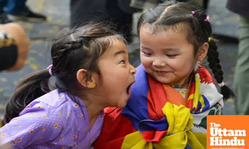 Tibetan Uprising Day Protest
