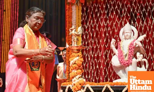 President Droupadi Murmu at convocation ceremony