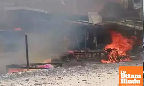 Explosive Tragedy! Fire in Jharkhand Market Kills Two Children, Three Others