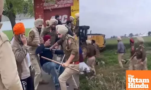 Farmers-Police Clash in Gurdaspur, Punjab; 8 Farmers Injured in Lathicharge