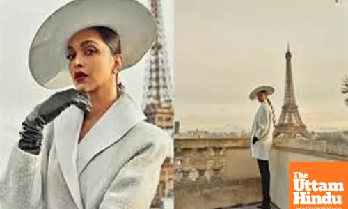 Deepika slays in Parisian white, hubby Ranveer says ‘have mercy on me’