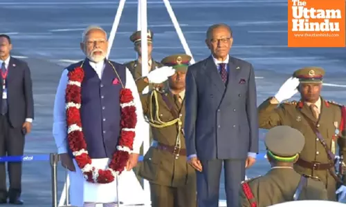PM Modi arrives in Mauritius for two-day visit to strengthen bilateral ties