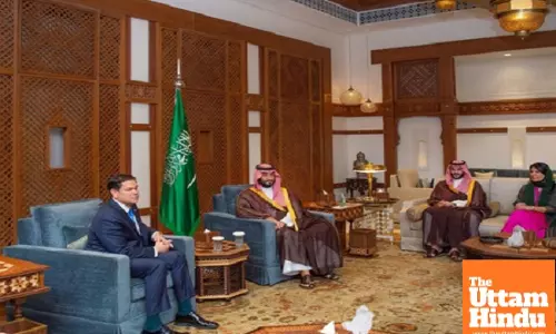 Saudi crown prince meets Zelensky, Rubio