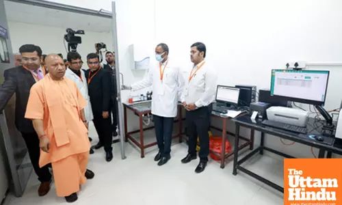 Uttar Pradesh CM Yogi Adityanath inaugurates a 200-bed hospital and Smart Pathology Center