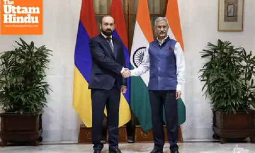 Armenian Foreign Minister thanks EAM Jaishankar for warm welcome