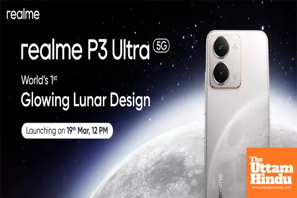 Glowing Innovation: realme P3 Ultra 5G - Slimmest quad curved display phone with world’s 1st glow-in-the-dark lunar design Glowing Innovation: realme P3 Ultra 5G - Slimmest quad curved display phone with world’s 1st glow-in-the-dark lunar design