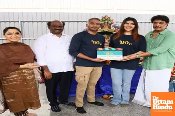 Aswin Kandasamy’s fantasy rom-com featuring Santhosh, Reshma Venkatesh goes on floors