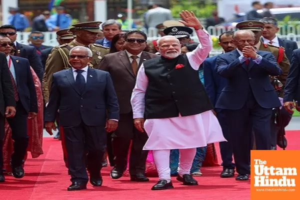 India and Mauritius announce Enhanced Strategic Partnership, vow to work together in safeguarding larger strategic interests in IOR India and Mauritius announce Enhanced Strategic Partnership, vow to work together in safeguarding larger strategic interests in IOR