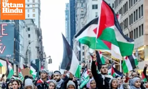 Pro-Palestine protesters rally against Trump administration in New York City