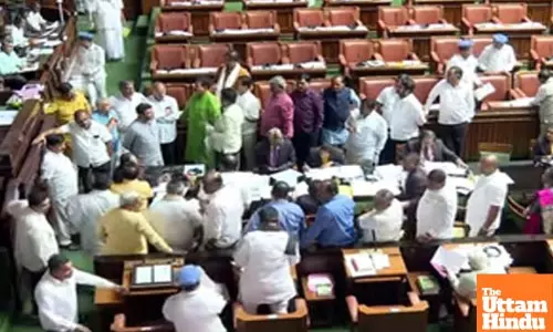 Ktaka Assembly deadlock over Cong workers’ appointment continues; BJP disrupts proceedings